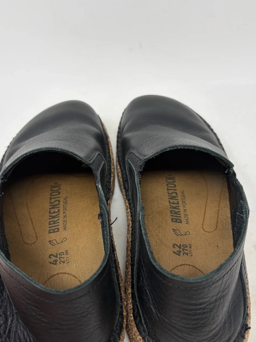 Birkenstock Callan Leather Slip On Shoes Size Men’s 9 Women’s 11